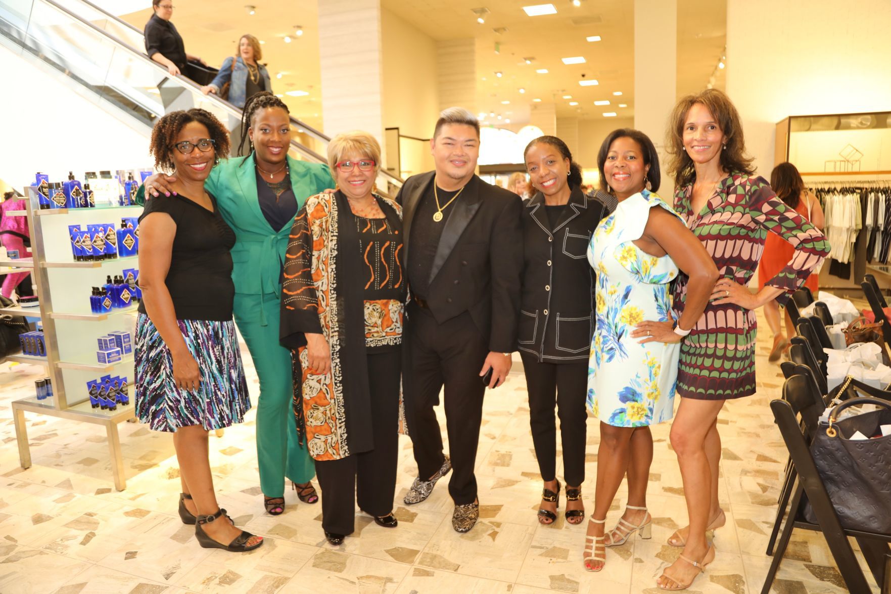 Maxine Birdsong, Erica Randall, Donna Knight,Allan Cantada, Paula Knight, Pam Washington, Kathleen Hudson